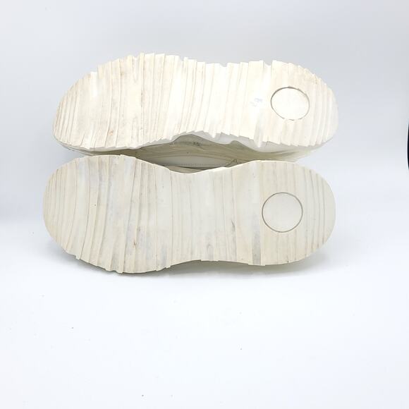 Steve Madden Blatant power White Chunky Air women's size 10 - Picture 5 of 9